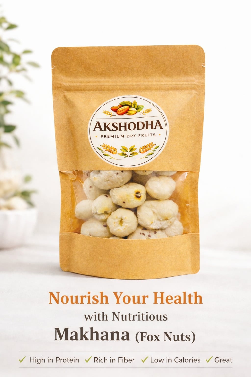 Makhana Plain (250g)